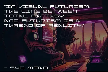 Stardock - Futuristic Typeface font