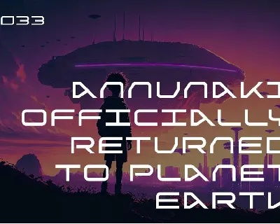 Stardock - Futuristic Typeface font