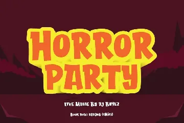 Attack of Monster - Horror Gaming font