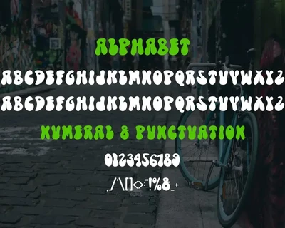 The Alpha - Graffiti Font Style