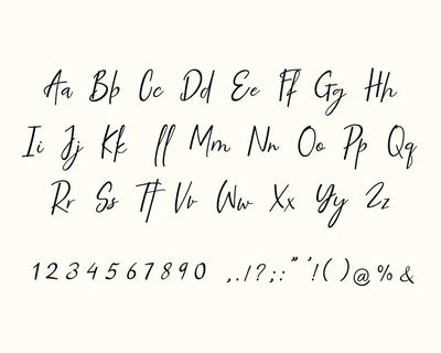 Perfect Paradise Handwritten Script font