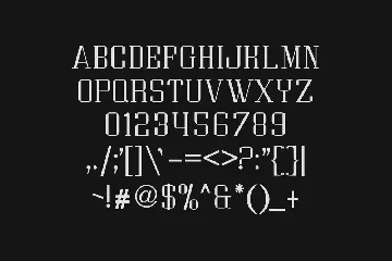 Amosica font