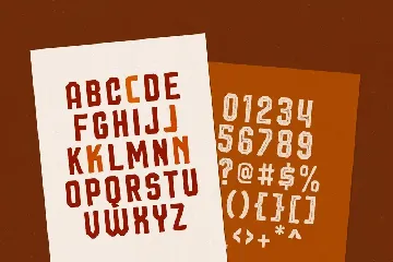 Squiborn - Logo Font