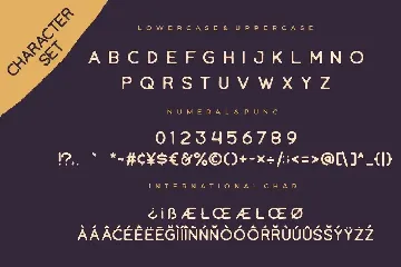 Tropikana Monoline Vintage Typeface font
