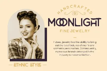 Tropikana Monoline Vintage Typeface font