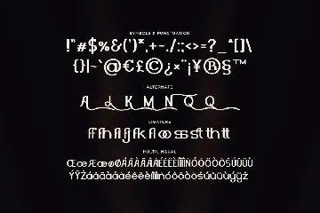 Alssential - A Unique Sans Serif Typeface font