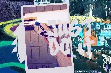 Heaven Spot - Rad Graffiti Display font