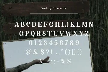 Kodney - Modern Serif Font