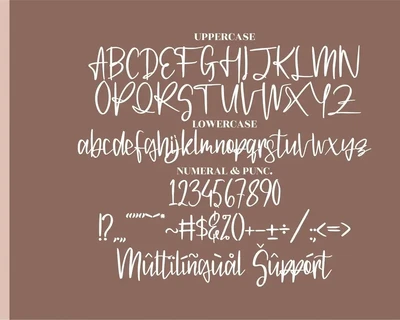 Lightshoot Handwritten font