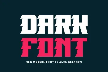 Dark Knigher font