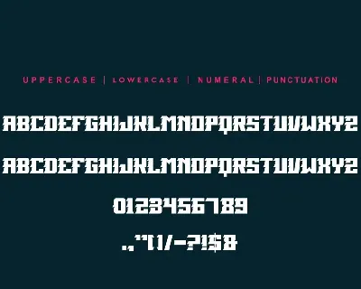 Dark Knigher font