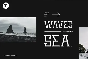 Oceanborn - Display Font DR