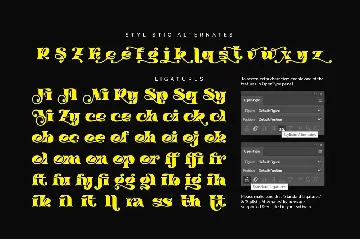 Maggie Sims - Bold Decorative Serif Font