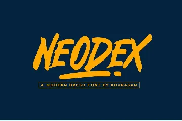 Neodex font