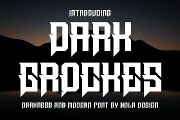 Dark Grockes Font