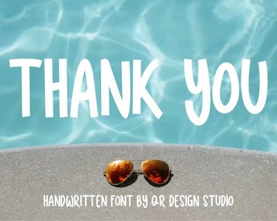 Road Summer Font