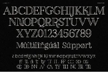 Kollate - Line Display Serif font