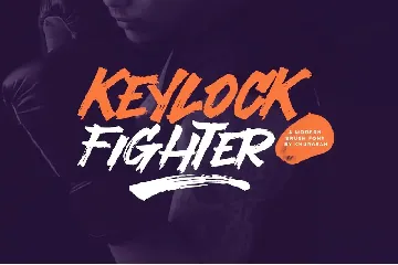 Keylock Fighter font