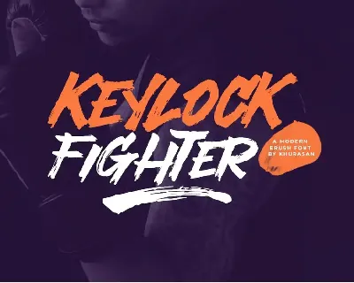 Keylock Fighter font