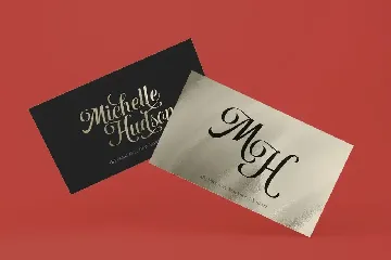 Hougbon - A Glamour Script font