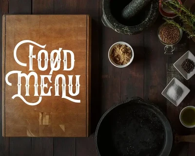 Black Heat - Decorative Font Logotype