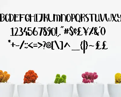 Cute Alien Display Font