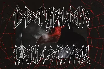 Dezzy - Heavy Metal Font