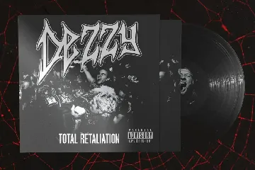 Dezzy - Heavy Metal Font