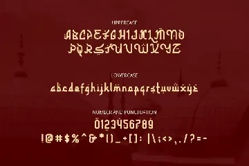 Tharwat - Arabic looking font