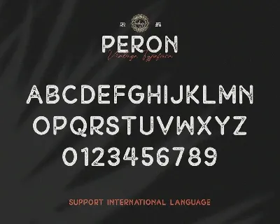 Peron - Modern Vintage | 4 Fonts