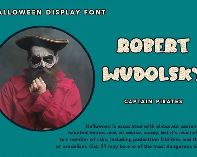 Mummy Sleep - Halloween Display Font
