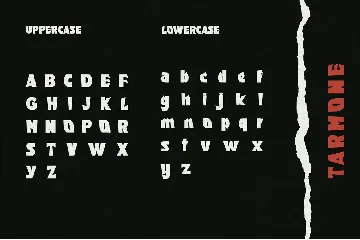 Tarmone - Sharp Blackletter Display font
