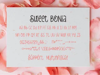 Sweet Bonia - A Display Font