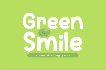 Green Smile font