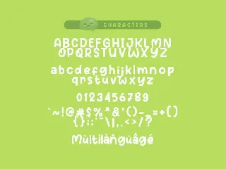 Green Smile font