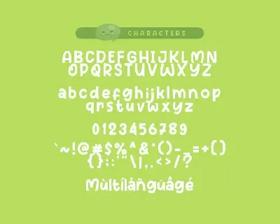 Green Smile font