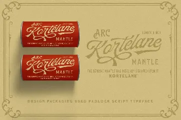 Padlock Script font