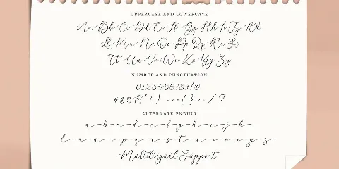 Auretta - Handwritten Script Font TT