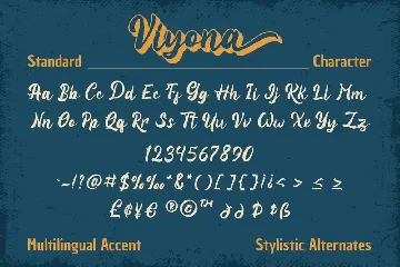 Viyona - Vintage Display Font