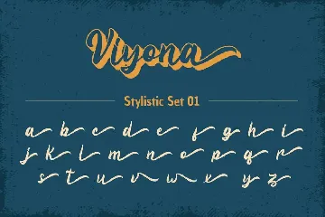 Viyona - Vintage Display Font