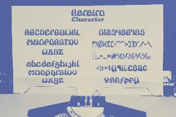 Keretro - Retro Display Font