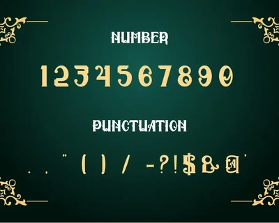 Prameswari Vintage Serif Block font