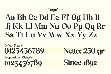 Brandey font