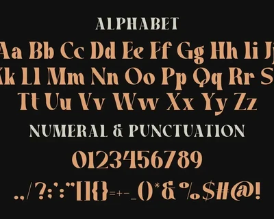 Batamy - A Modern Display Font