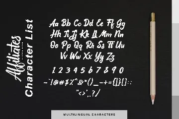 Affiliates Font