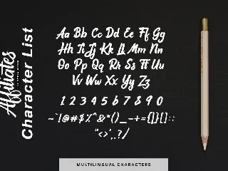 Affiliates Font