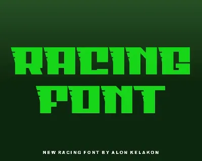 Runer Speedy font