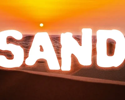 Melting Letter font
