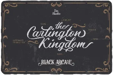 Black Arcade Font Pack (Vintage Font Combination)
