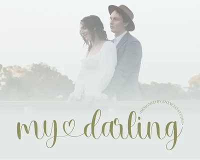 NCL Misty Bouvre - Love Swashes Script Font